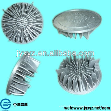 Shenzhen oem casting rounded aluminum heat sink